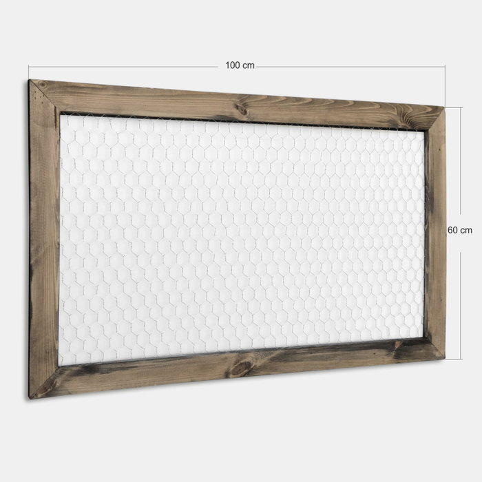 Wallity Colgador de Fotos de Madera RAF135 Marrón 100 x 60 cm